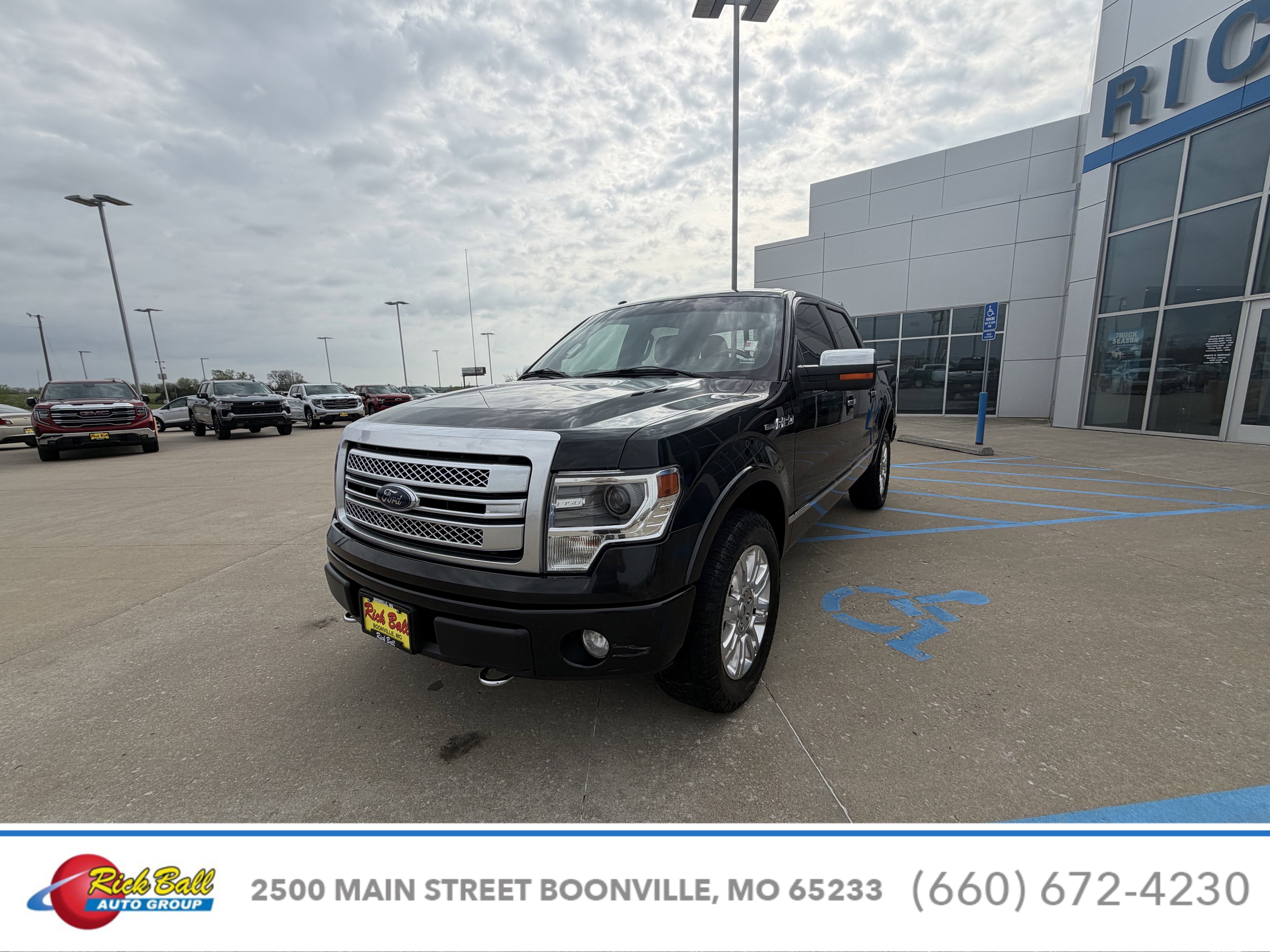 Used 2014 Ford F-150 Platinum with VIN 1FTFW1EF9EFC70778 for sale in Kansas City