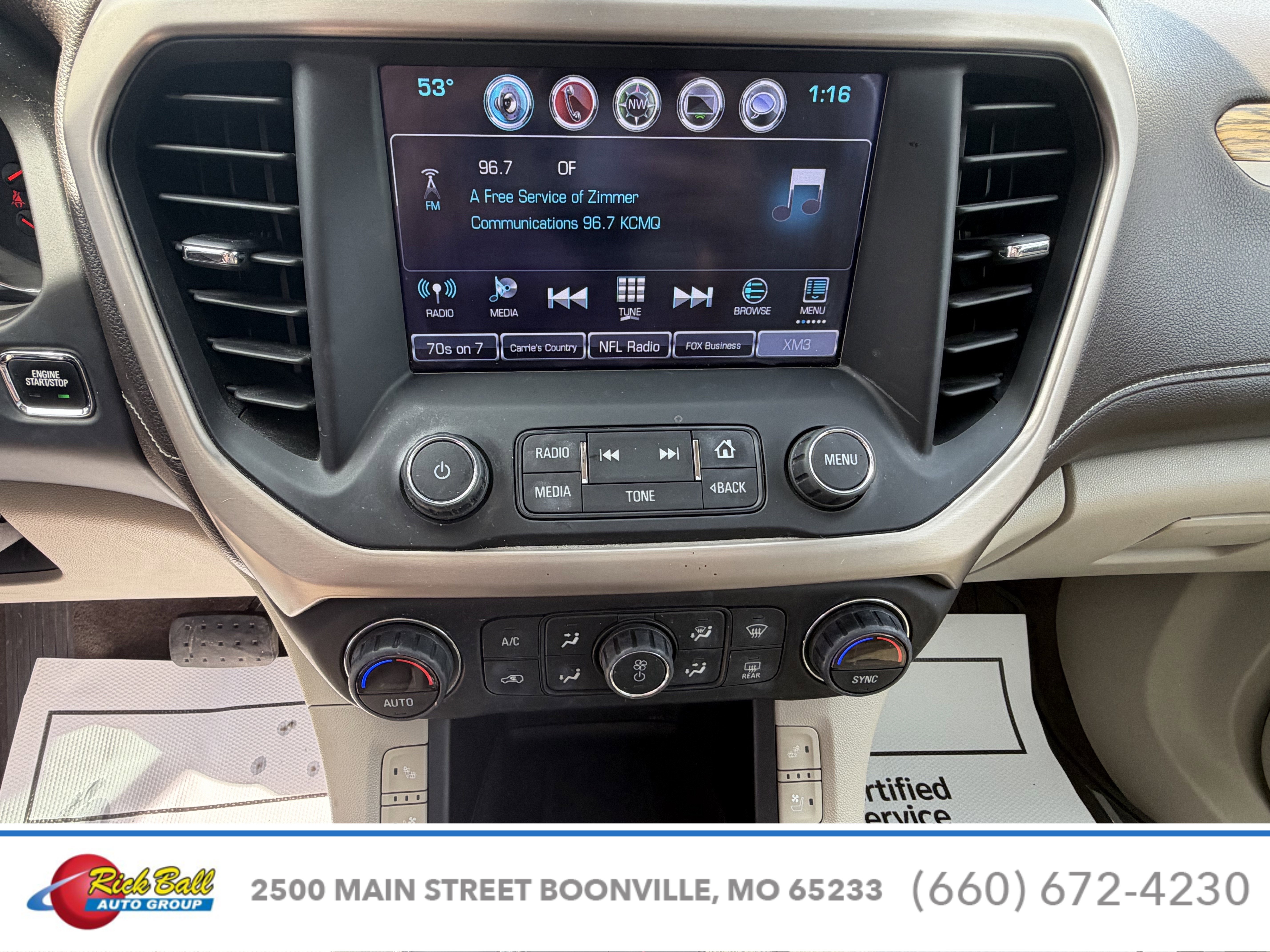 2017 GMC Acadia Denali