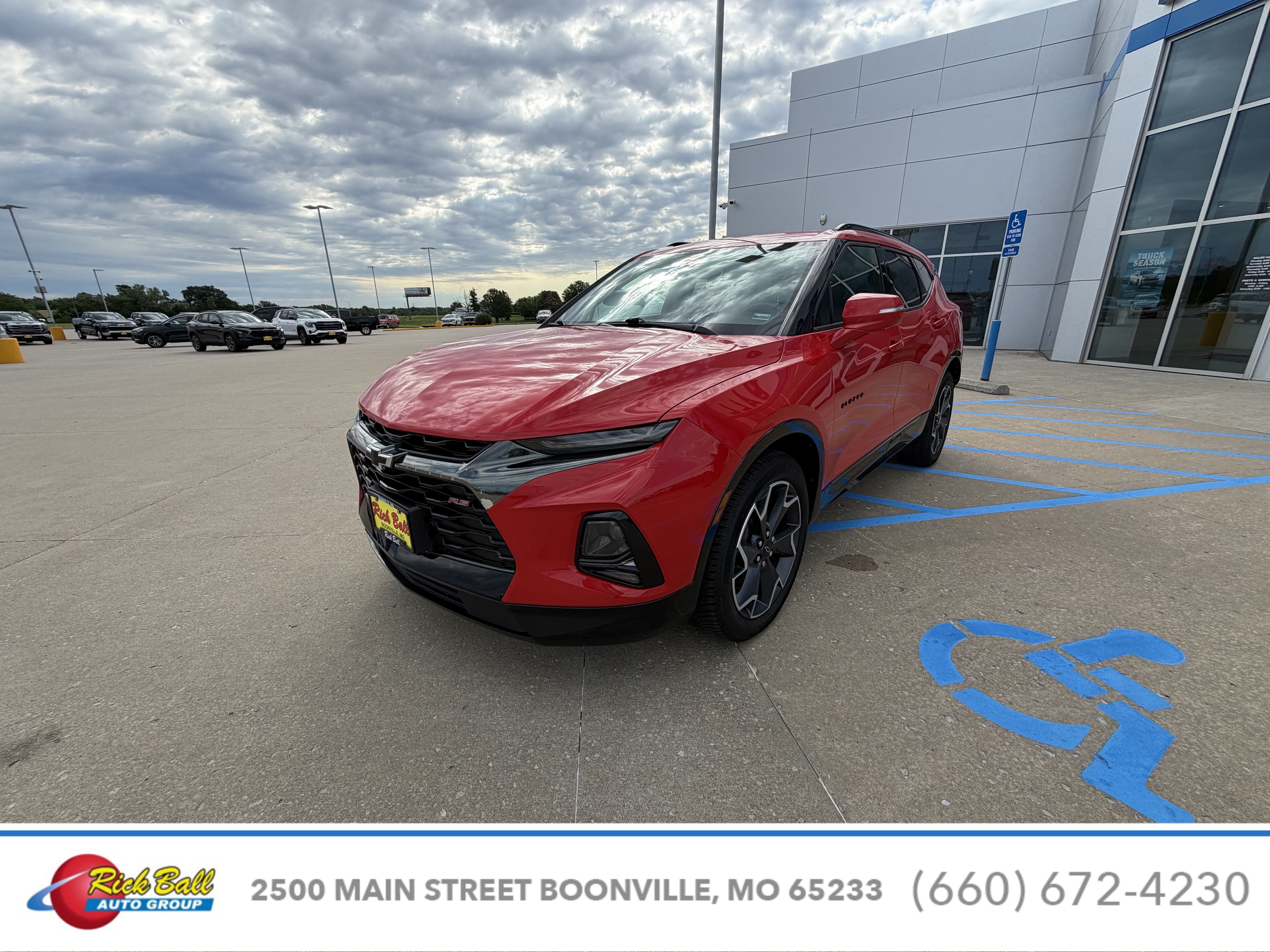 Used 2019 Chevrolet Blazer RS with VIN 3GNKBJRS3KS614220 for sale in Kansas City